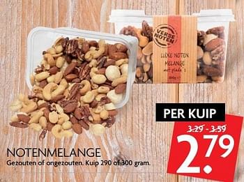 Aanbiedingen Notenmelange - Huismerk - Deka Markt - Geldig van 16/04/2017 tot 22/04/2017 bij Deka Markt