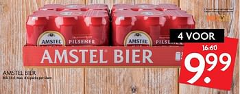 Aanbiedingen Amstel bier - Amstel - Geldig van 16/04/2017 tot 22/04/2017 bij Deka Markt