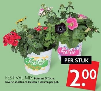 Aanbiedingen Festival mix - Huismerk - Deka Markt - Geldig van 16/04/2017 tot 22/04/2017 bij Deka Markt