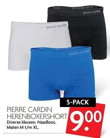 Aanbiedingen Pierre cardin herenboxershort - Pierre Cardin - Geldig van 16/04/2017 tot 22/04/2017 bij Deka Markt