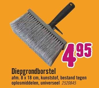 Aanbiedingen Diepgrondborstel - Huismerk Hornbach - Geldig van 10/04/2017 tot 23/04/2017 bij Hornbach