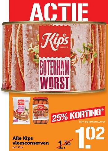 Aanbiedingen Alle kips vleesconserven - Kips - Geldig van 17/04/2017 tot 23/04/2017 bij Coop