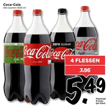 Aanbiedingen Coca-cola - Coca Cola - Geldig van 16/04/2017 tot 22/04/2017 bij Vomar