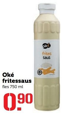 Aanbiedingen Oké fritessaus - Oké - Geldig van 17/04/2017 tot 23/04/2017 bij Coop