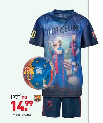 Aanbiedingen Messi voetbal - Huismerk - Scapino - Geldig van 10/04/2017 tot 23/04/2017 bij Scapino