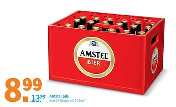 Aanbiedingen Amstel pils - Amstel - Geldig van 18/04/2017 tot 23/04/2017 bij Albert Heijn