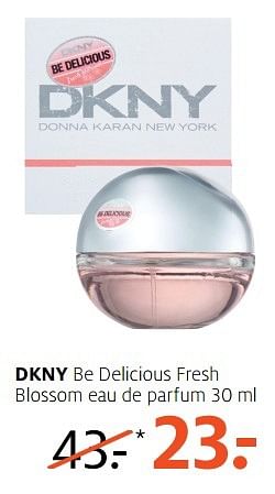Aanbiedingen Dkny be delicious fresh blossom eau de parfum - DKNY - Geldig van 10/04/2017 tot 23/04/2017 bij Etos