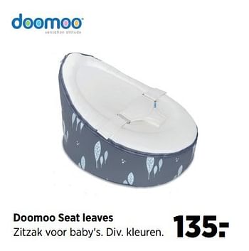 Aanbiedingen Doomoo seat leaves - Doomoo - Geldig van 23/03/2017 tot 24/04/2017 bij Babypark