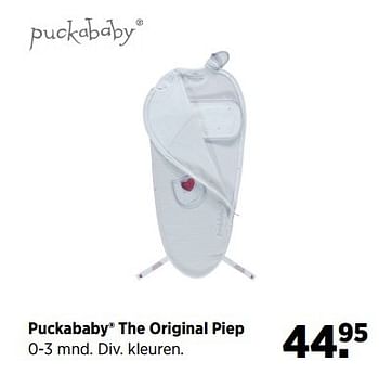 Aanbiedingen Puckababy the original piep - Puckababy - Geldig van 23/03/2017 tot 24/04/2017 bij Babypark