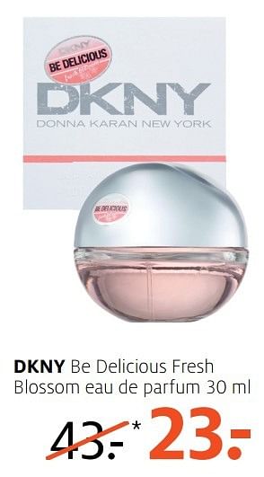 Aanbiedingen Dkny be delicious fresh blossom eau de parfum - DKNY - Geldig van 17/04/2017 tot 23/04/2017 bij Etos