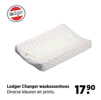 Aanbiedingen Lodger changer waskussenhoes - Lodger - Geldig van 23/03/2017 tot 24/04/2017 bij Babypark