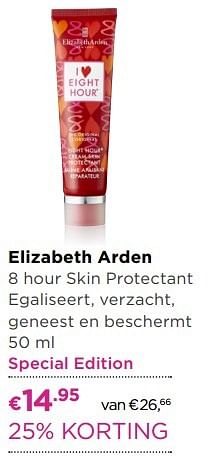 Aanbiedingen Elizabeth arden 8 hour skin protectant egaliseert, verzacht, geneest en beschermt - Elizabeth Arden - Geldig van 04/04/2017 tot 23/04/2017 bij Ici Paris XL