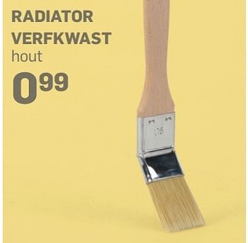 Aanbiedingen Radiator verfkwast - Huismerk - Action - Geldig van 05/04/2017 tot 30/04/2017 bij Action