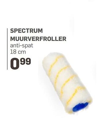 Aanbiedingen Spectrum muurverfroller - SPECTRUM - Geldig van 05/04/2017 tot 30/04/2017 bij Action