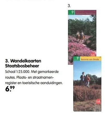 Aanbiedingen Wandelkaarten staatsbosbeheer - Huismerk - ANWB - Geldig van 10/04/2017 tot 23/04/2017 bij ANWB