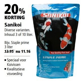 Aanbiedingen Sanikoi - Sanikoi - Geldig van 10/04/2017 tot 23/04/2017 bij Welkoop