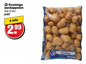 Aanbiedingen Kruimige aardappelen - Huismerk - Hoogvliet - Geldig van 19/04/2017 tot 25/04/2017 bij Hoogvliet