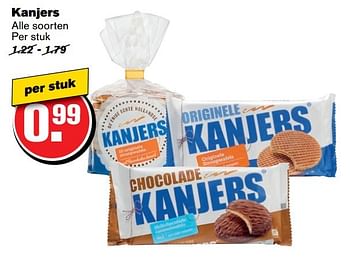 Aanbiedingen Kanjers - Kanjers - Geldig van 19/04/2017 tot 25/04/2017 bij Hoogvliet