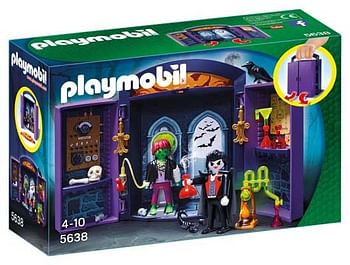 Aanbiedingen 5638 Speelbox Spookhuis - Playmobil - Geldig van 22/04/2017 tot 07/05/2017 bij ToyChamp