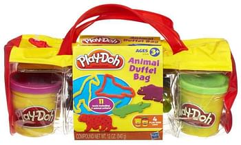 Aanbiedingen Play-Doh Animal Duffel bag - Play-Doh - Geldig van 22/04/2017 tot 07/05/2017 bij ToyChamp