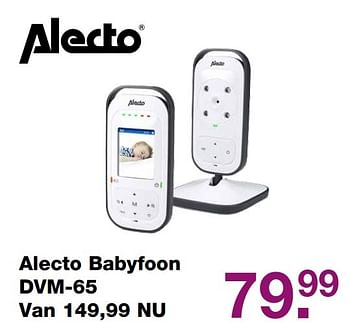 Aanbiedingen Alecto babyfoon dvm-65 - Alecto - Geldig van 09/04/2017 tot 24/04/2017 bij Baby & Tiener Megastore