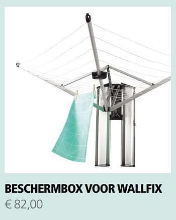 Aanbiedingen Beschermbox voor wallfix - Brabantia - Geldig van 19/04/2017 tot 31/05/2017 bij Multi Bazar