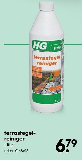 Aanbiedingen Terrastegelreiniger - HG - Geldig van 15/04/2017 tot 26/04/2017 bij Blokker