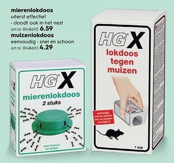 Aanbiedingen Muizenlokdoos - HG - Geldig van 15/04/2017 tot 26/04/2017 bij Blokker
