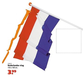 Aanbiedingen Nederlandse vlag - Huismerk - Marskramer - Geldig van 13/04/2017 tot 26/04/2017 bij Marskramer