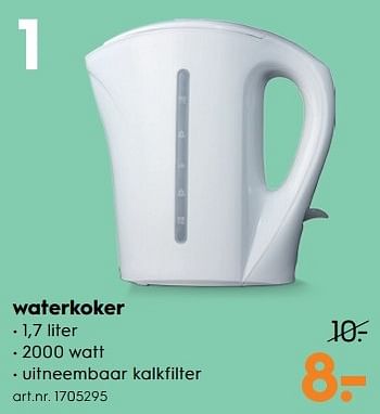 Aanbiedingen Huismerk - blokker waterkoker - Huismerk - Blokker - Geldig van 15/04/2017 tot 26/04/2017 bij Blokker
