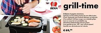 Aanbiedingen Beka grillplaat - Beka - Geldig van 24/04/2017 tot 31/05/2017 bij Multi Bazar