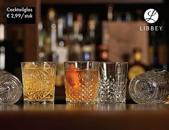 Aanbiedingen Cocktailglas - Libbey - Geldig van 24/04/2017 tot 31/05/2017 bij Multi Bazar