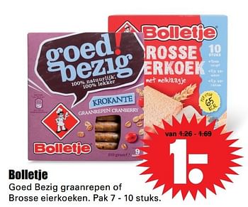 Aanbiedingen Bolletje - Bolletje - Geldig van 23/04/2017 tot 29/04/2017 bij Lekker Doen
