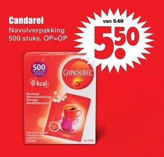 Aanbiedingen Candarel - Huismerk - Dirk - Geldig van 23/04/2017 tot 29/04/2017 bij Lekker Doen