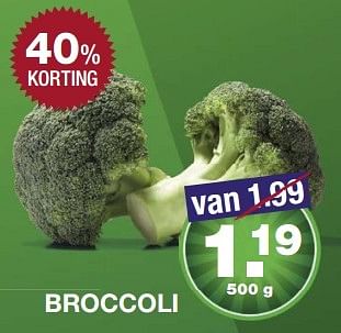 Aanbiedingen Broccoli - Huismerk - Aldi - Geldig van 24/04/2017 tot 29/04/2017 bij Aldi