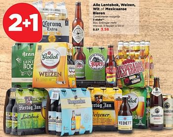 Aanbiedingen Erdinger hefe weisse - Erdinger - Geldig van 23/04/2017 tot 29/04/2017 bij Plus