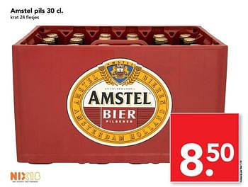 Aanbiedingen Amstel pils - Amstel - Geldig van 23/04/2017 tot 29/04/2017 bij Deen Supermarkten