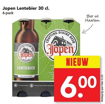 Aanbiedingen Jopen lentebier - Jopen - Geldig van 23/04/2017 tot 29/04/2017 bij Deen Supermarkten