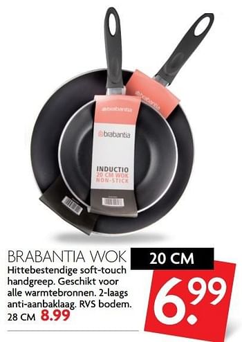 Aanbiedingen Brabantia wok - Brabantia - Geldig van 23/04/2017 tot 29/04/2017 bij Deka Markt