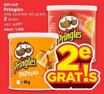 Aanbiedingen Pringles - Pringles - Geldig van 23/04/2017 tot 29/04/2017 bij Vomar