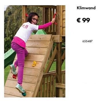 Aanbiedingen Klimwand - Huismerk - Multi Bazar - Geldig van 25/04/2017 tot 31/12/2017 bij Multi Bazar