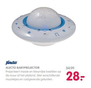 Aanbiedingen Alecto babyprojector - Alecto - Geldig van 13/04/2017 tot 30/04/2017 bij Prenatal
