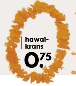 Aanbiedingen Hawaï- krans - Huismerk - Hema - Geldig van 18/04/2017 tot 30/04/2017 bij Hema