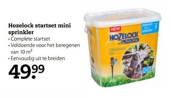 Aanbiedingen Hozelock startset mini sprinkler - Hozelock - Geldig van 17/04/2017 tot 30/04/2017 bij Boerenbond