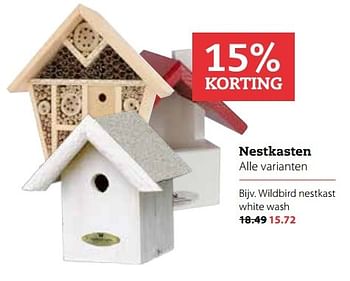 Aanbiedingen Nestkasten - Huismerk- Boerenbond - Geldig van 17/04/2017 tot 30/04/2017 bij Boerenbond