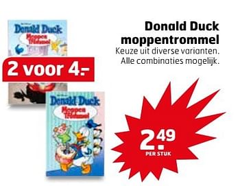 Aanbiedingen Donald duck moppentrommel - Huismerk - Trekpleister - Geldig van 25/04/2017 tot 30/04/2017 bij Trekpleister