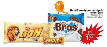 Aanbiedingen Nestlé candybar multipak - Nestlé - Geldig van 25/04/2017 tot 30/04/2017 bij Trekpleister