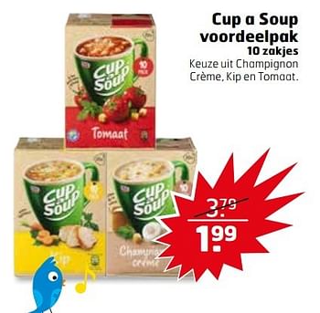 Aanbiedingen Cup a soup voordeelpak - Cup a Soup - Geldig van 25/04/2017 tot 30/04/2017 bij Trekpleister