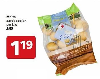 Aanbiedingen Malta aardappelen - Huismerk - Jan Linders - Geldig van 24/04/2017 tot 30/04/2017 bij Jan Linders