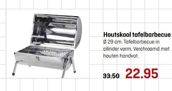 Aanbiedingen Houtskool tafelbarbecue - Huismerk - Multimate - Geldig van 17/04/2017 tot 30/04/2017 bij Multimate